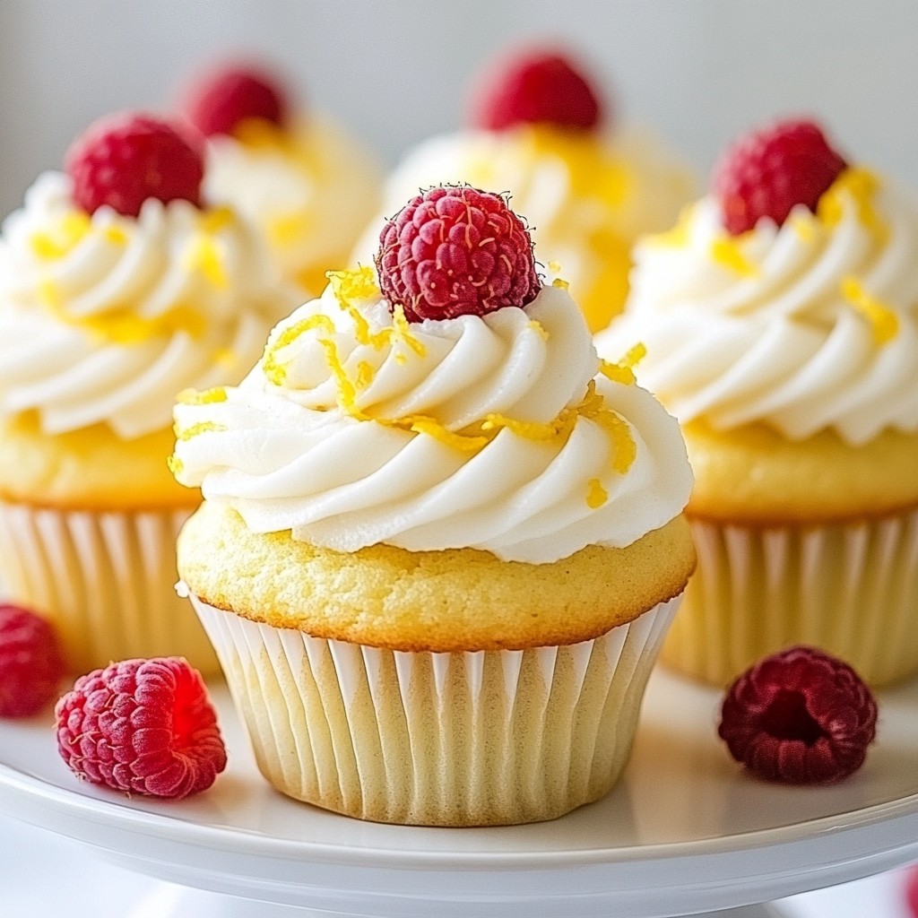 Raspberry Lemonade Cupcakes Delightful Spring Treat