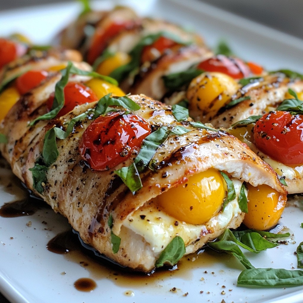 Caprese Stuffed Chicken Breast Flavorful Dinner Idea