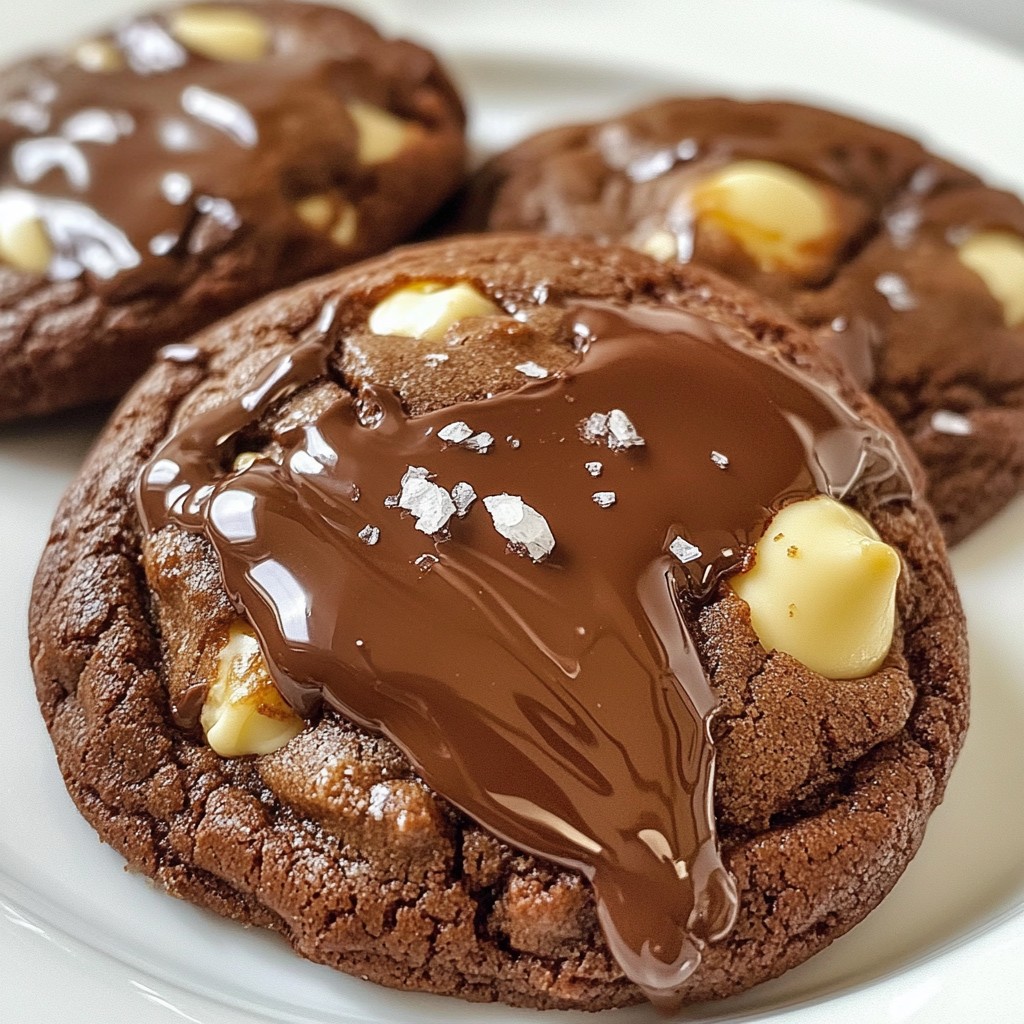 Chewy Triple Chocolate Cookies Irresistible Treat