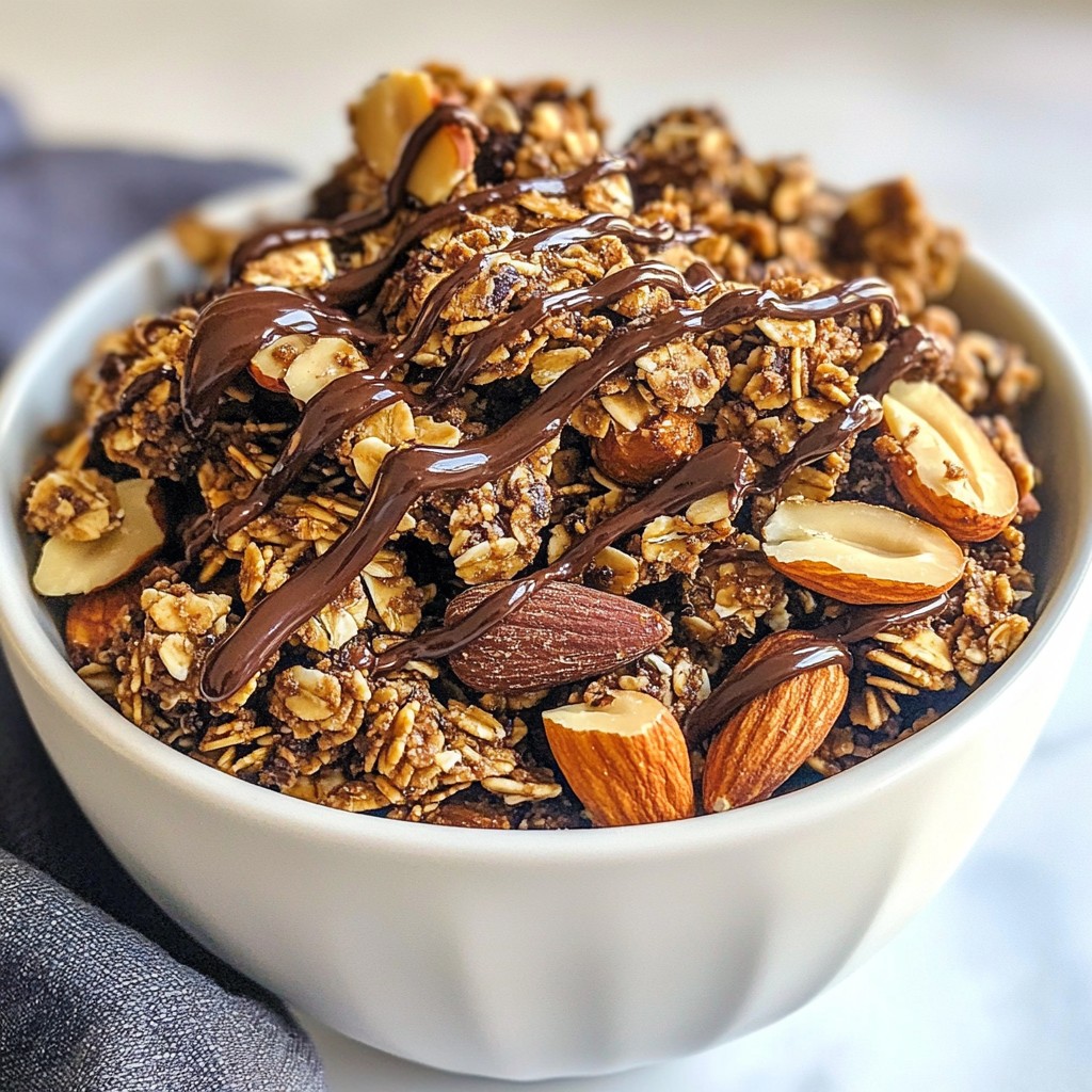 Peanut Butter Chocolate Granola Simple and Delicious