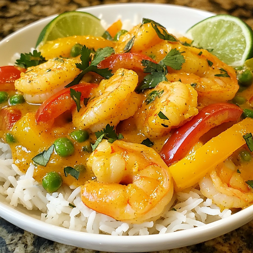 Coconut Curry Shrimp Flavorful and Easy Recipe