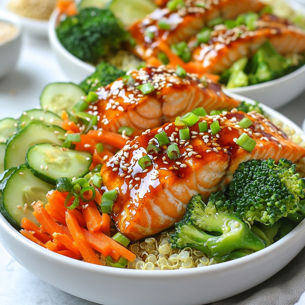 Sesame Ginger Salmon Bowls Fresh and Flavorful Meal