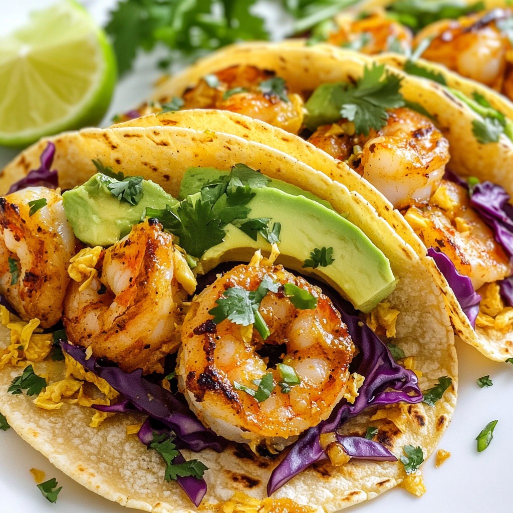Coconut Lime Shrimp Tacos Fresh and Zesty Delight