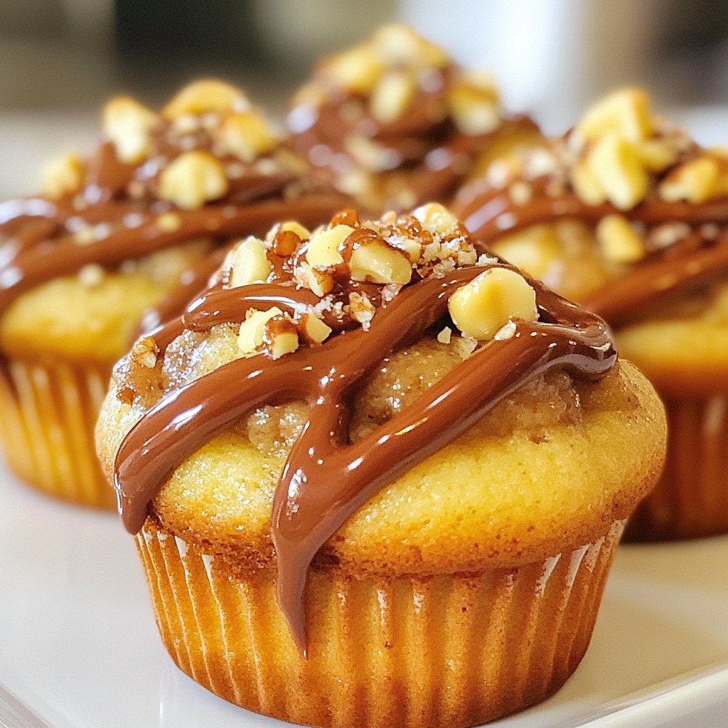 Savory Banana Nutella Swirl Muffins Recipe Today