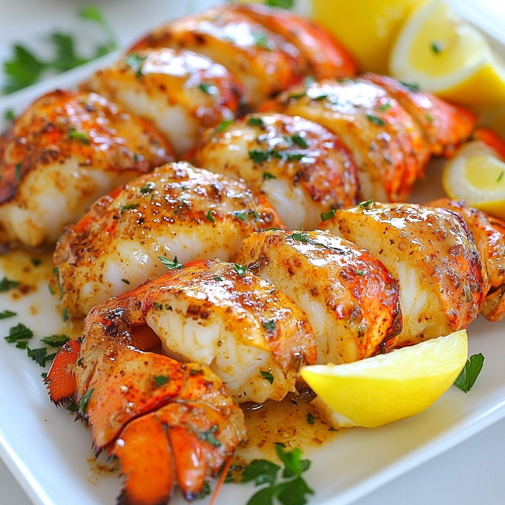 Garlic Butter Lobster Tails Flavorful Seafood Recipe