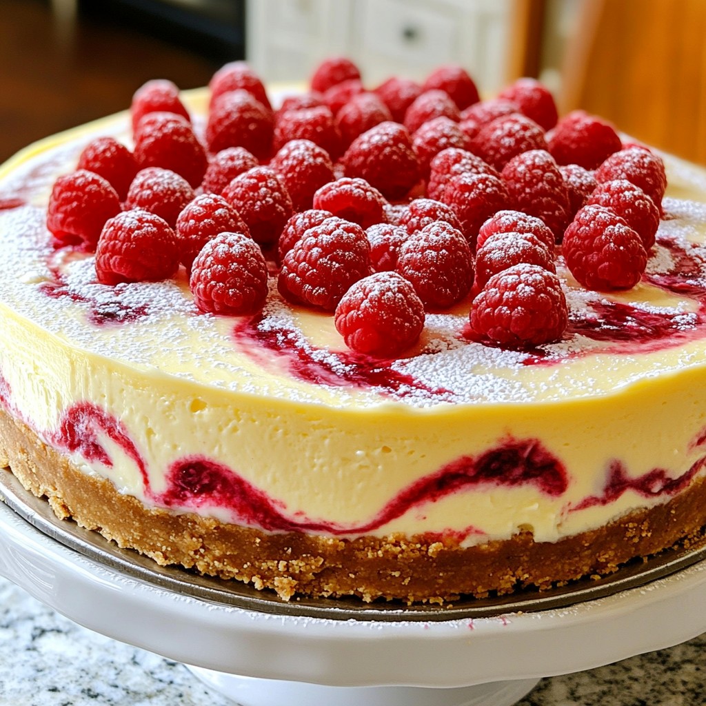 Raspberry Vanilla Bean Cheesecake Delightful Recipe