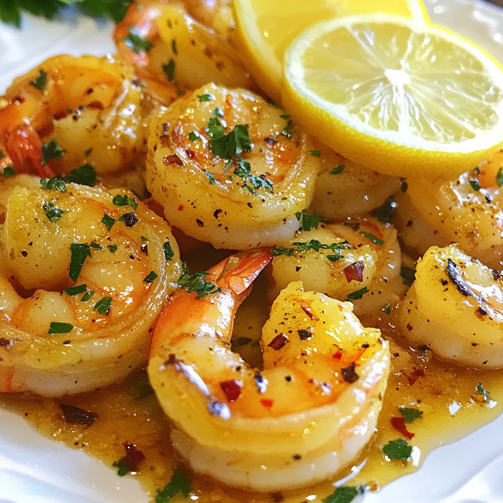 Lemon Garlic Butter Shrimp Tasty and Quick Meal