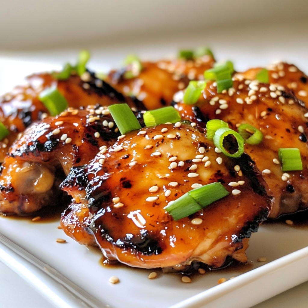 Teriyaki Glazed Chicken Thighs Simple and Flavorful Dish