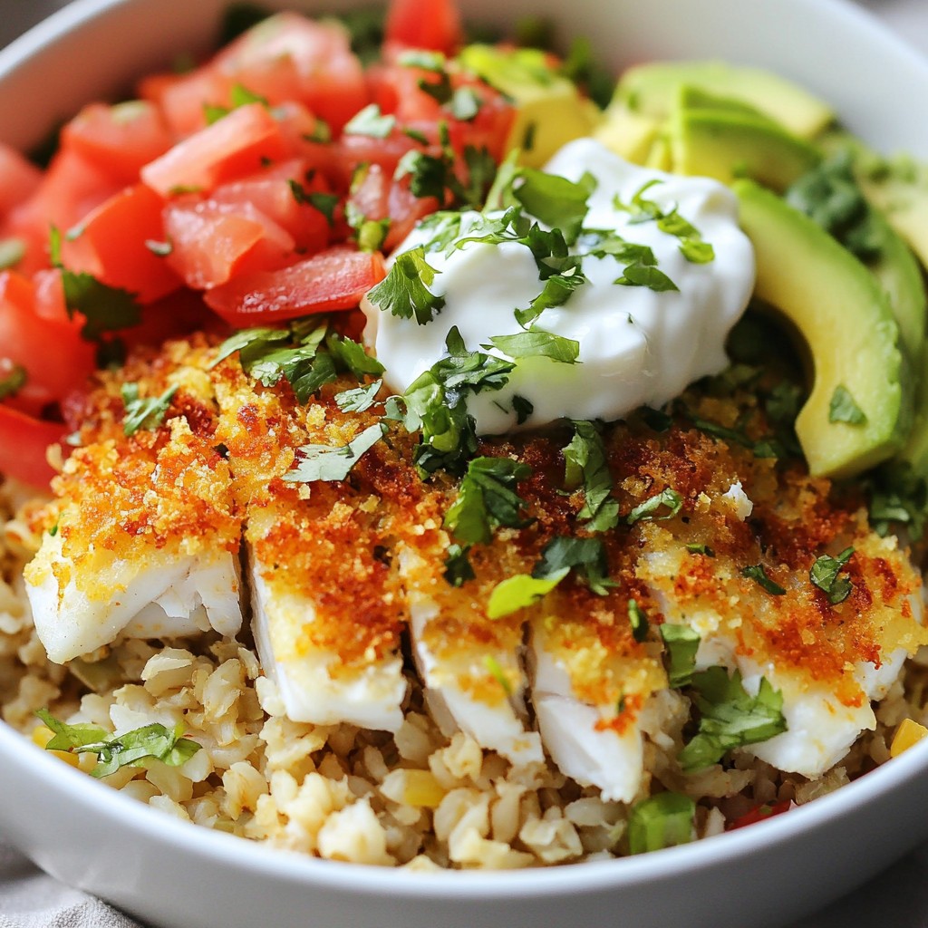 Baja Fish Taco Bowls Fresh and Flavorful Meal Idea