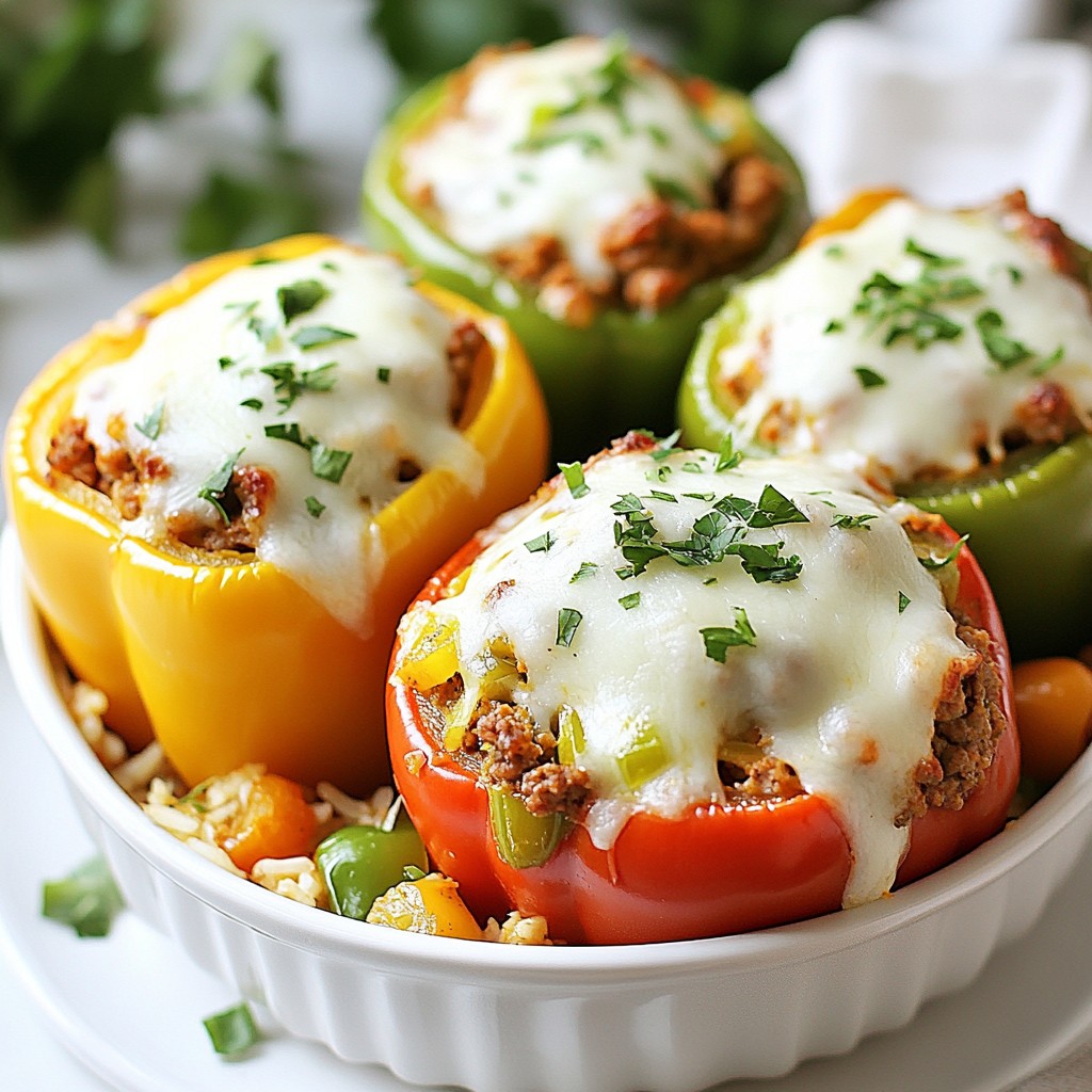 Instant Pot Stuffed Pepper Casserole Flavor Burst Recipe