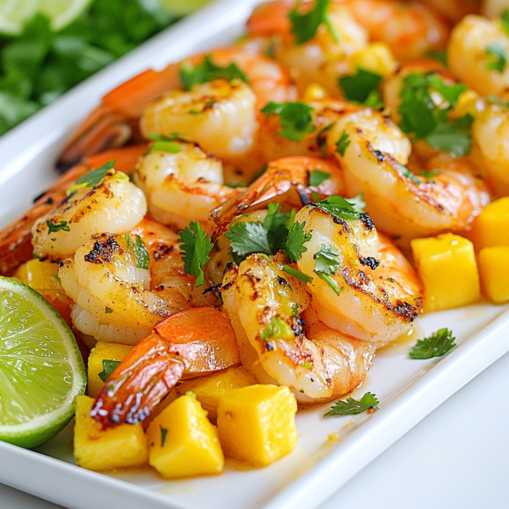 Mango Lime Grilled Shrimp Flavorful and Simple Recipe