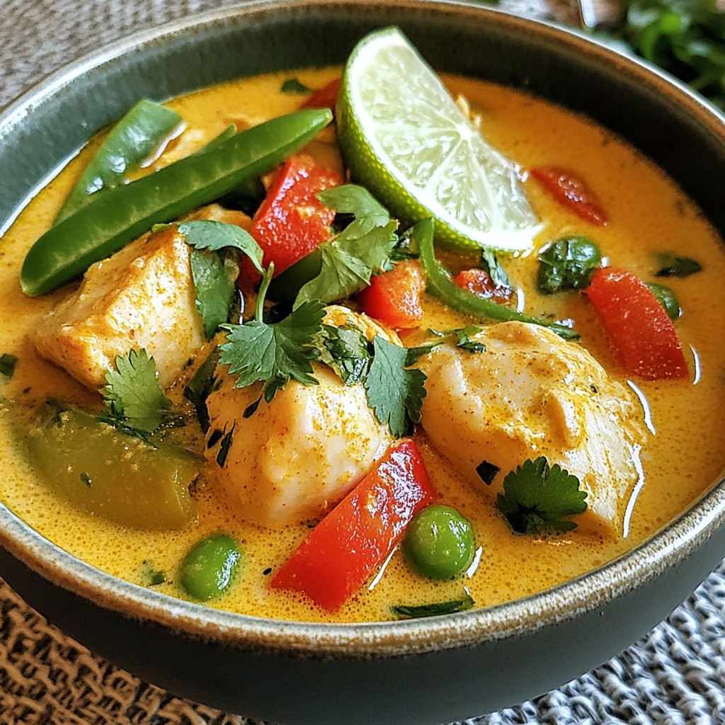 Thai Coconut Chicken Curry Soup Flavorful and Easy Recipe