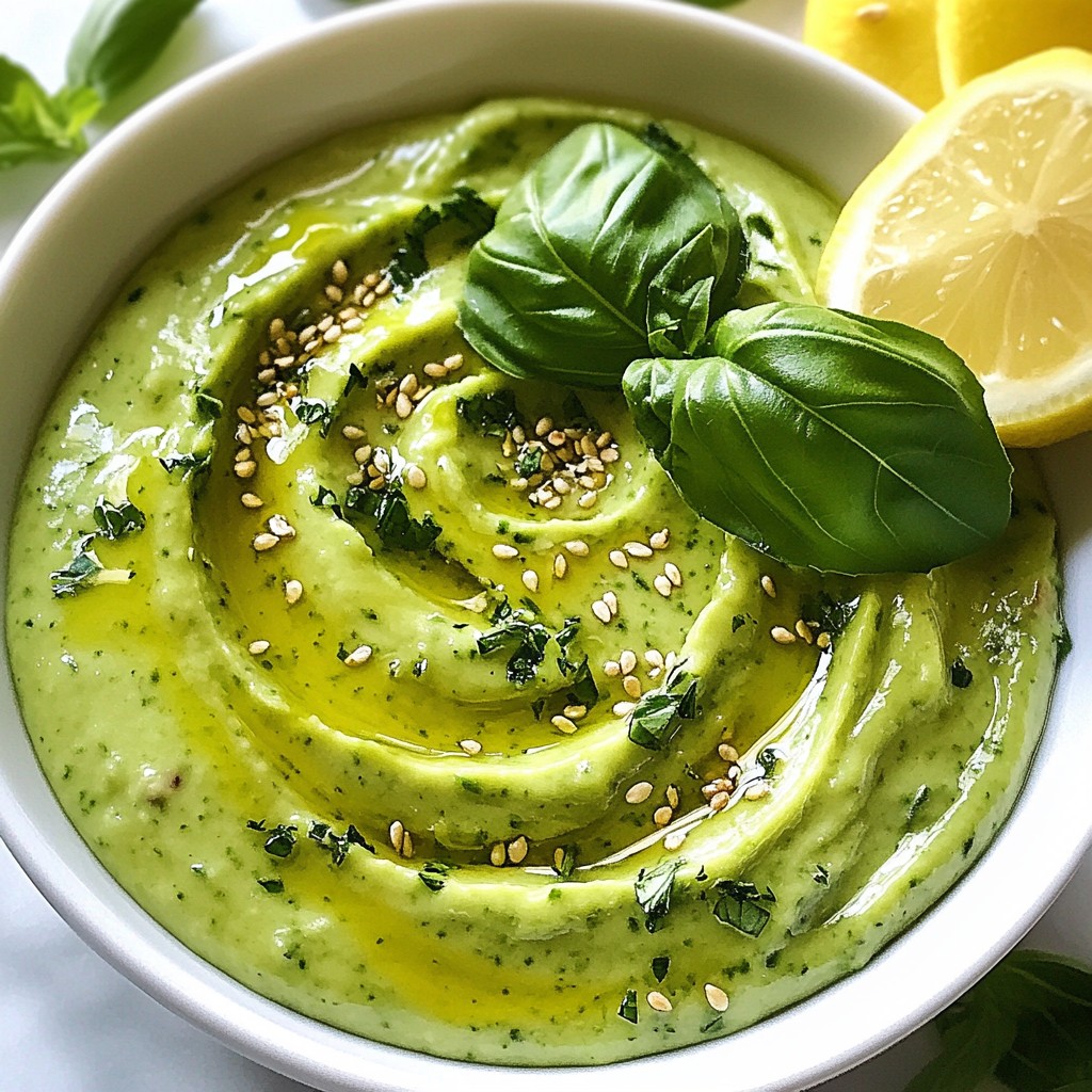 Avocado Green Goddess Dressing Simple and Creamy Recipe